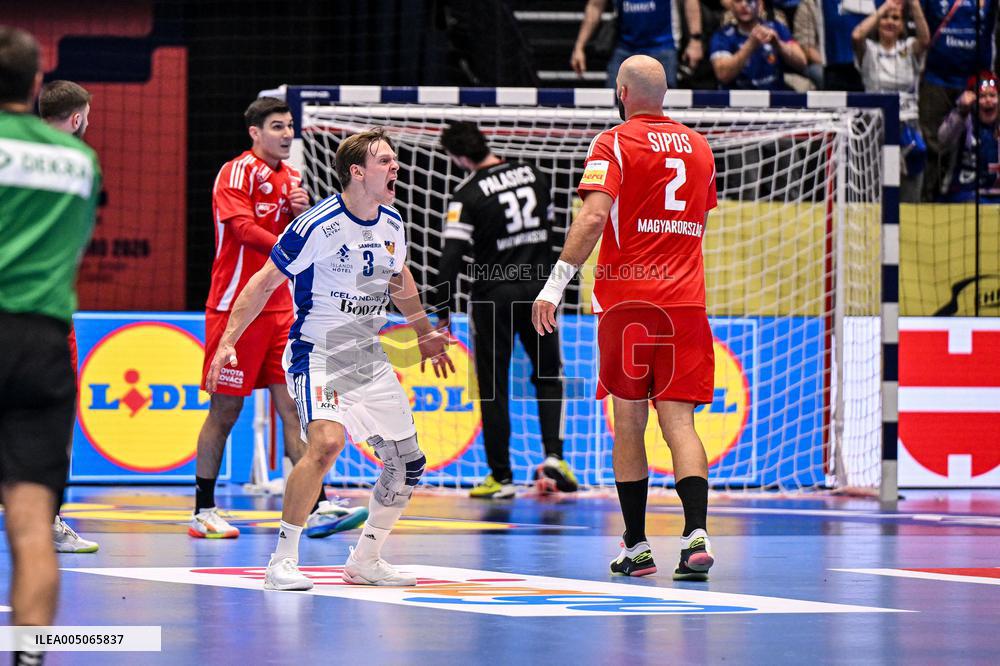 ALTRO - Pallamano - Men's EHF Euro 2026 - Hungary vs Iceland