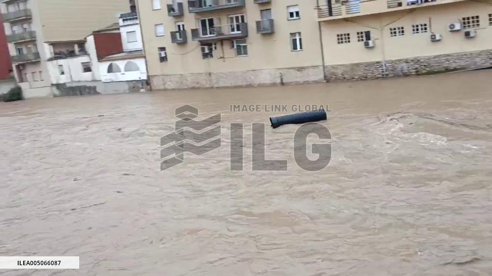Spain: Flooding Hits Girona After Torrential Rain
