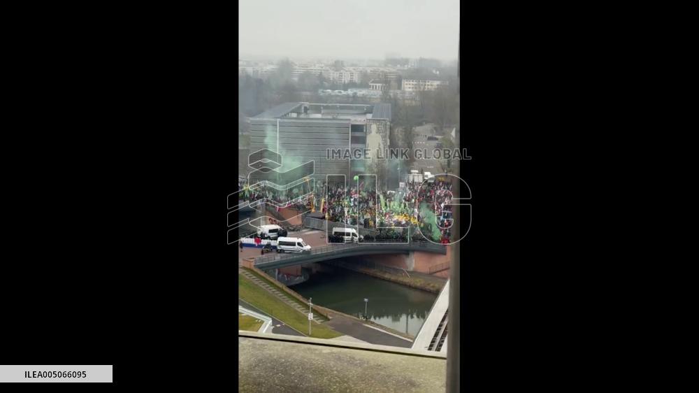 France: 5,000 Farmers Gather in Strasbourg to Demand Halt to EU-Mercosur Deal
