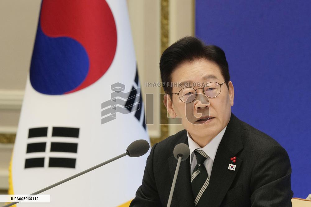 South Korean President Lee