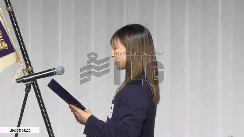 Athletes attend pep rally ahead of Olympics