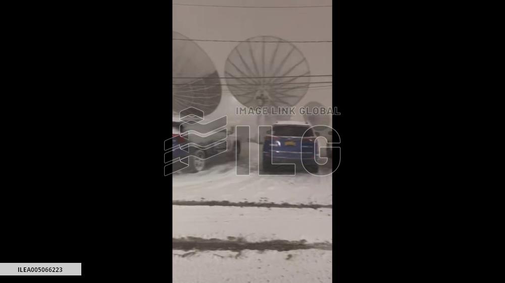 US: Thundersnow Caught on Camera in Buffalo, New York