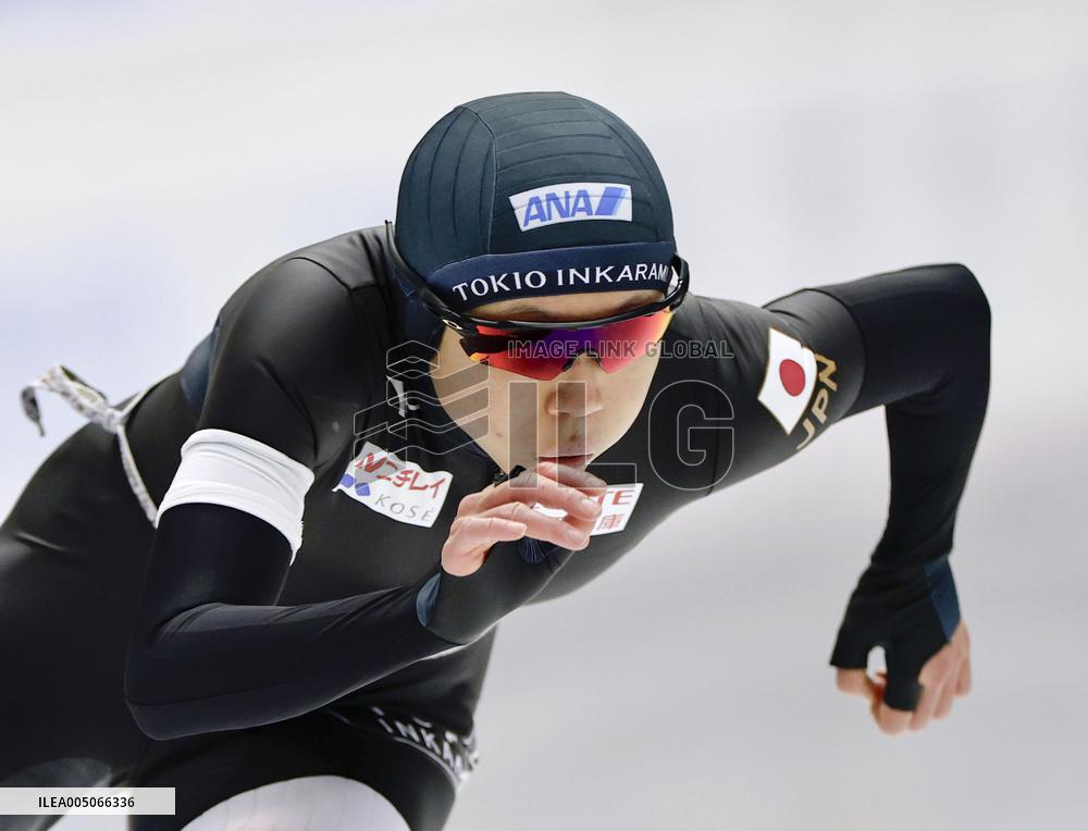Speed skating: World Cup in Inzell