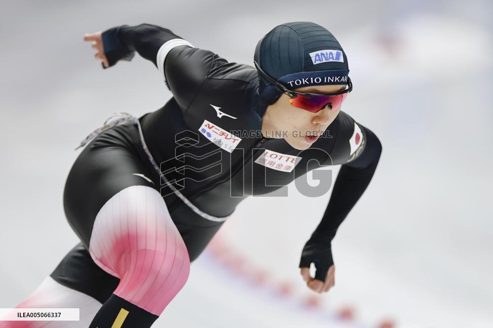 Speed skating: World Cup in Inzell