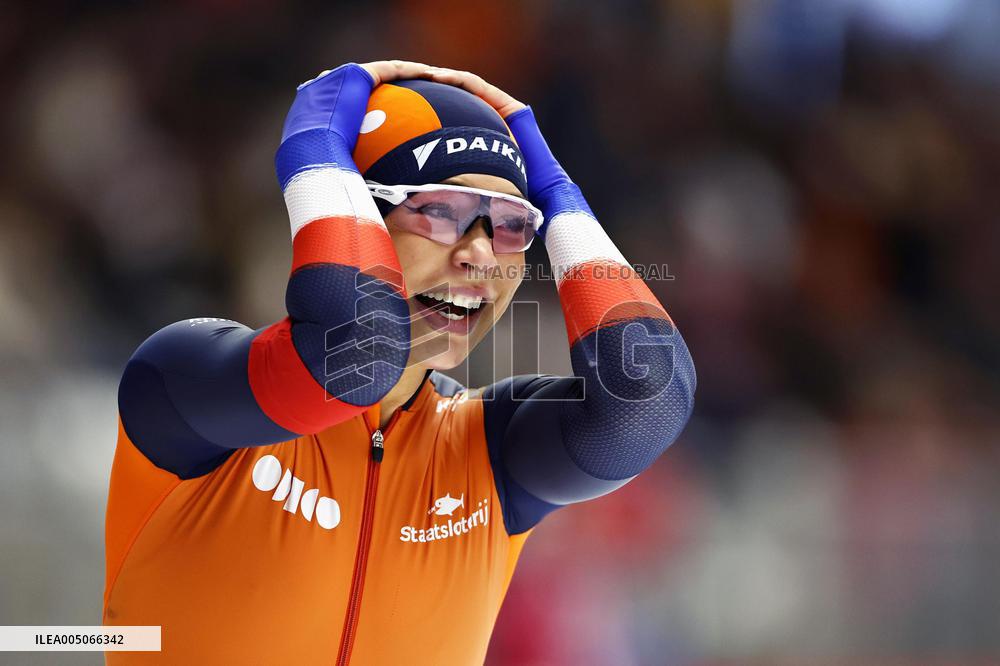 Speed skating: World Cup in Inzell