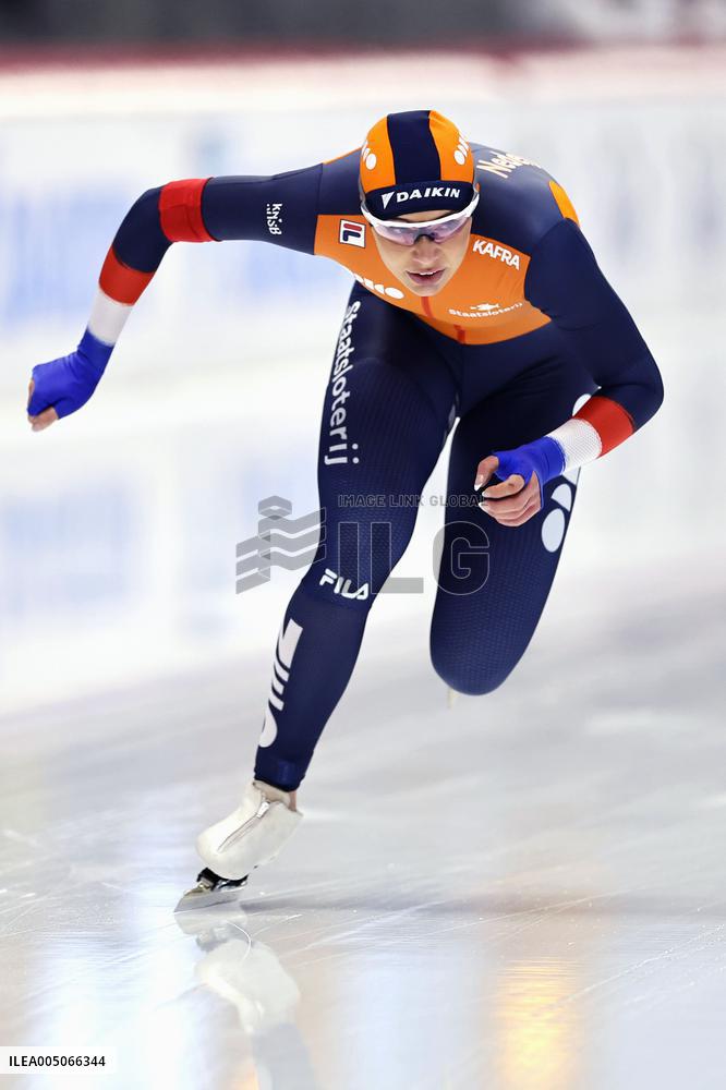 Speed skating: World Cup in Inzell