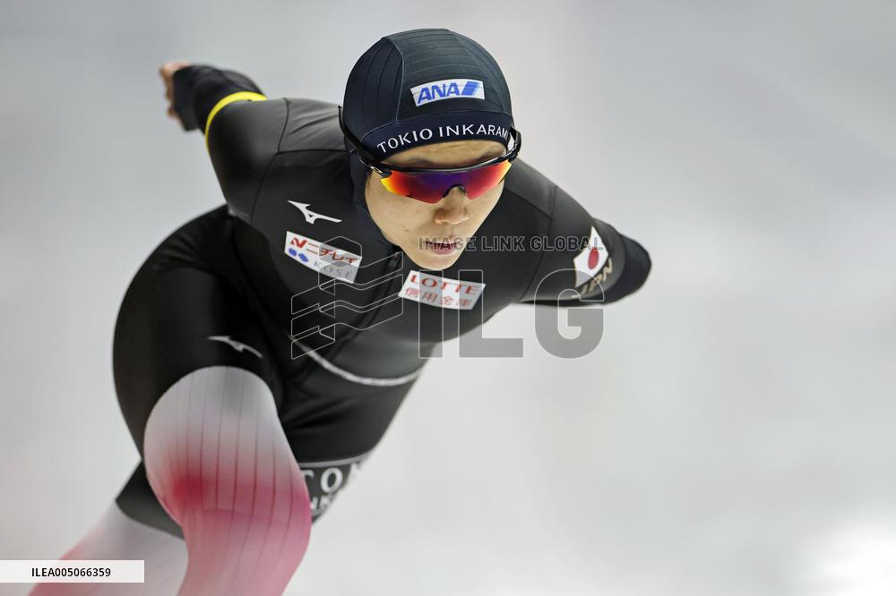 Speed skating: World Cup in Inzell