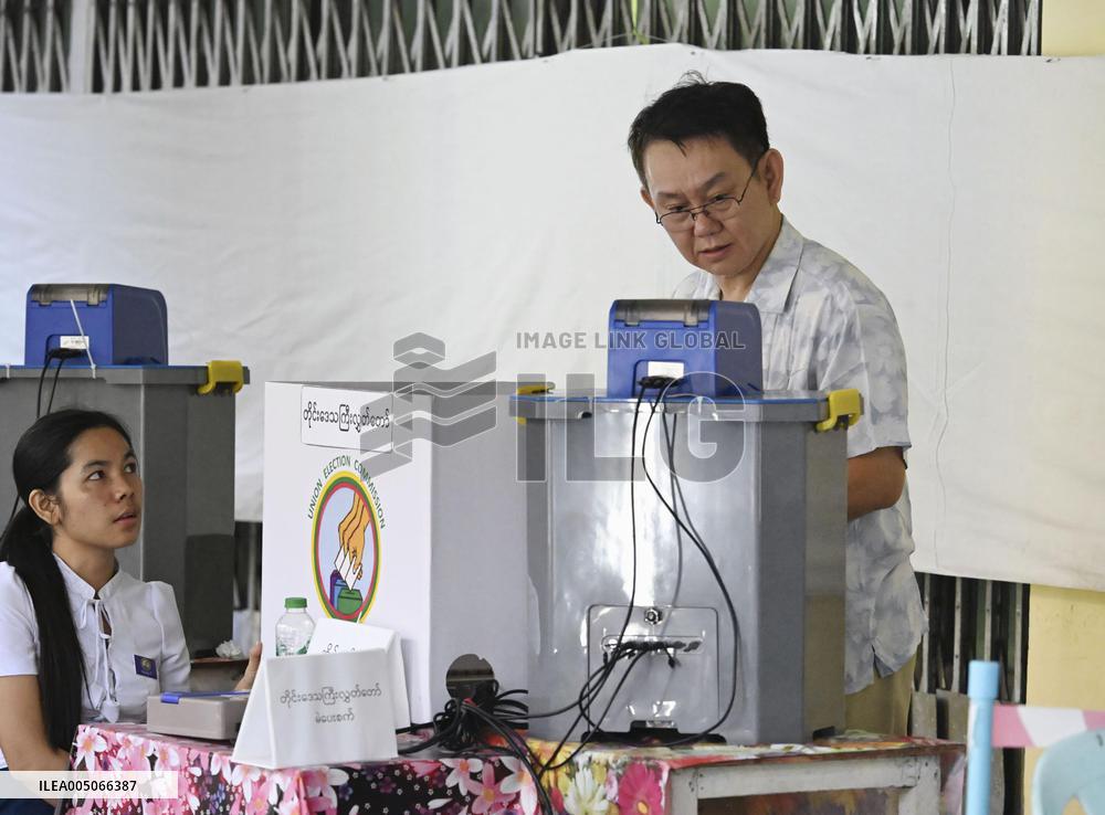 Election in Myanmar