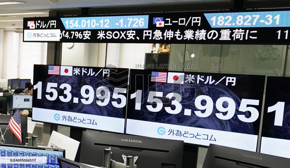 Dollar hits 2-month low in Tokyo