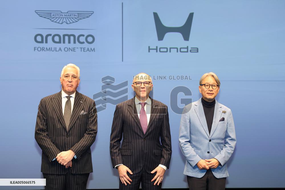 2026 Honda Aston Martin Formula One Team New Partnership Launch Presentation