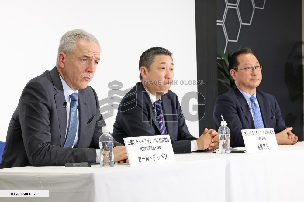 Mitsubishi Fuso Truck and Bus Corporation and Hon Hai Precision Industry Co., Ltd. Joint Press Conference Regarding Bus Business