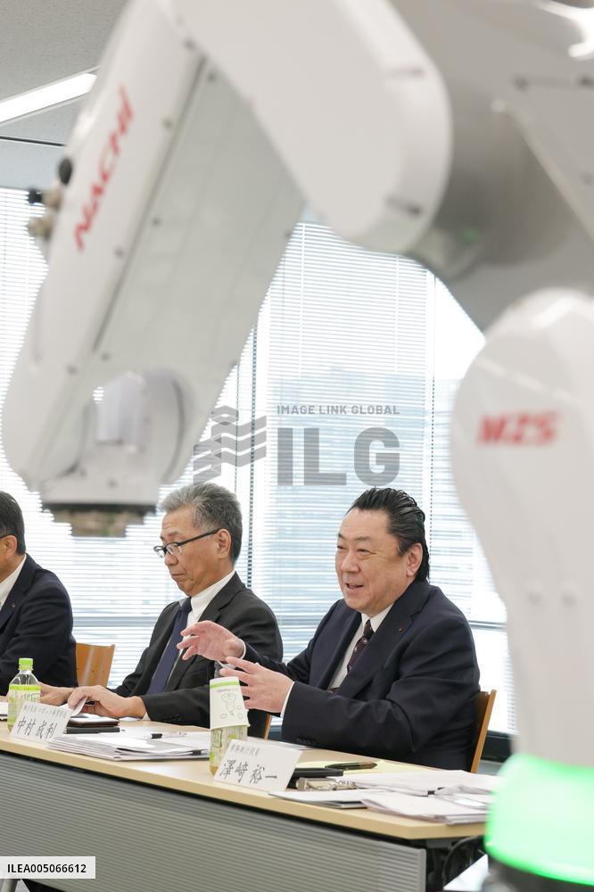 Fujikoshi President's Briefing Session