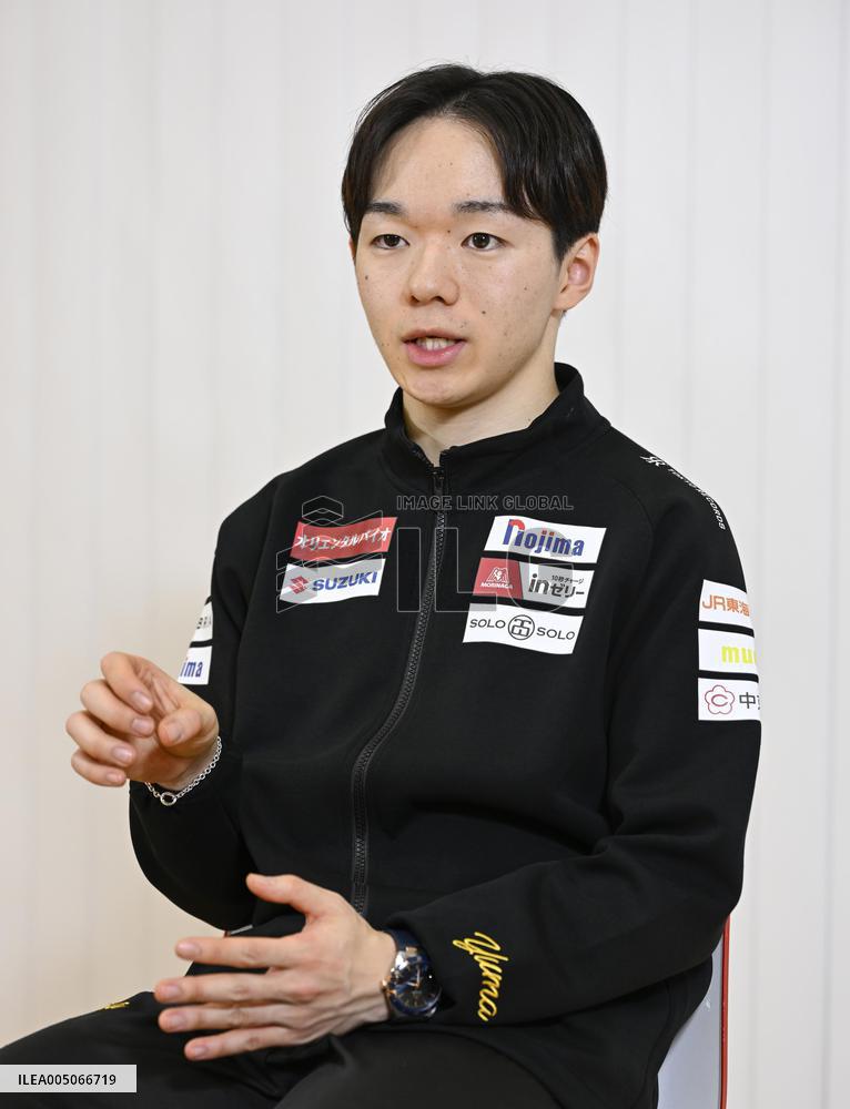 Interview with figure skater Kagiyama