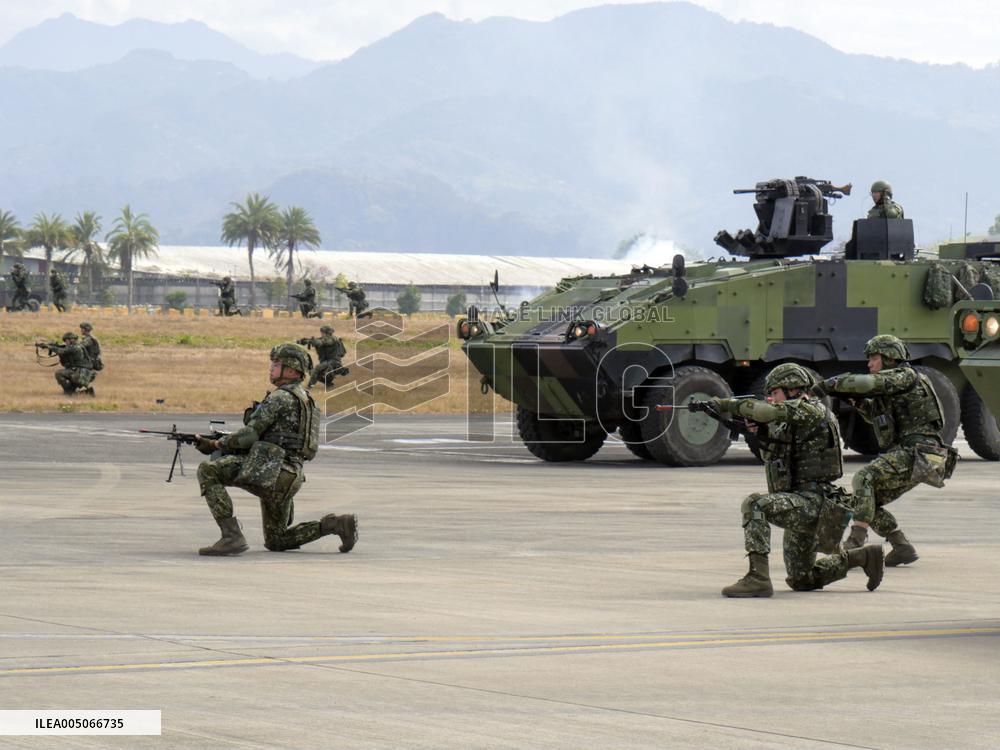 Military exercise in Taiwan