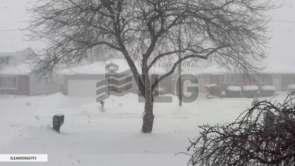 US: Snow Squall Warnings Issued Across Ohio, Triggering Dangerous Travel Conditions