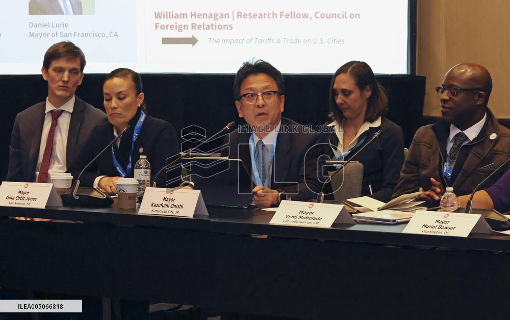 Kumamoto Mayor Onishi in Washington