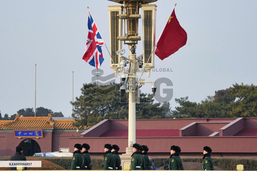 British PM Starmer in Beijing