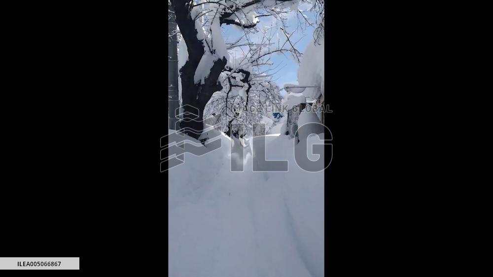 Japan: Record January Snowfall Hits Aomori, Disrupting Traffic and Trains