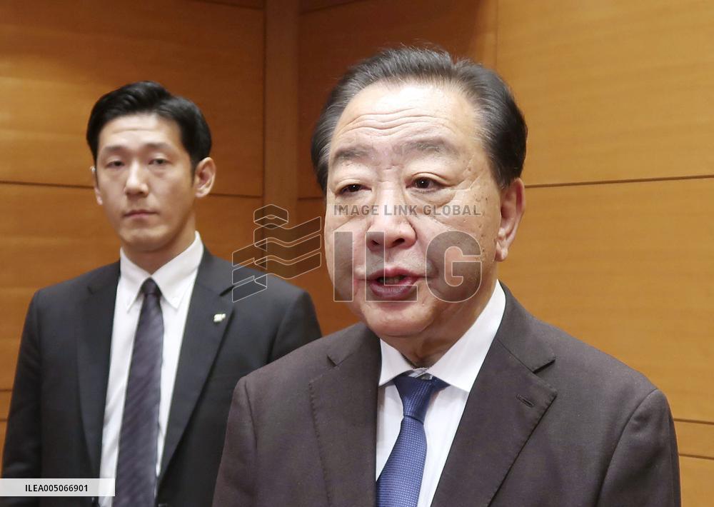 Centrist Reform Alliance co-leader Noda