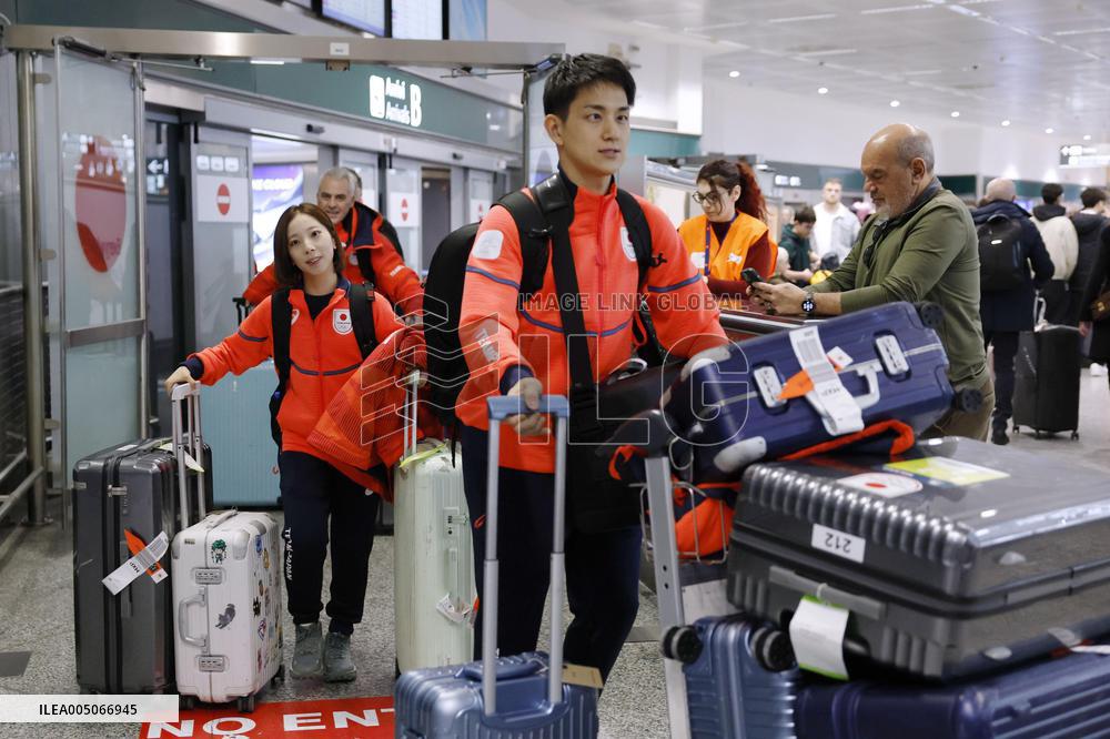 Japanese athletes for Milan Cortina Winter Olympics