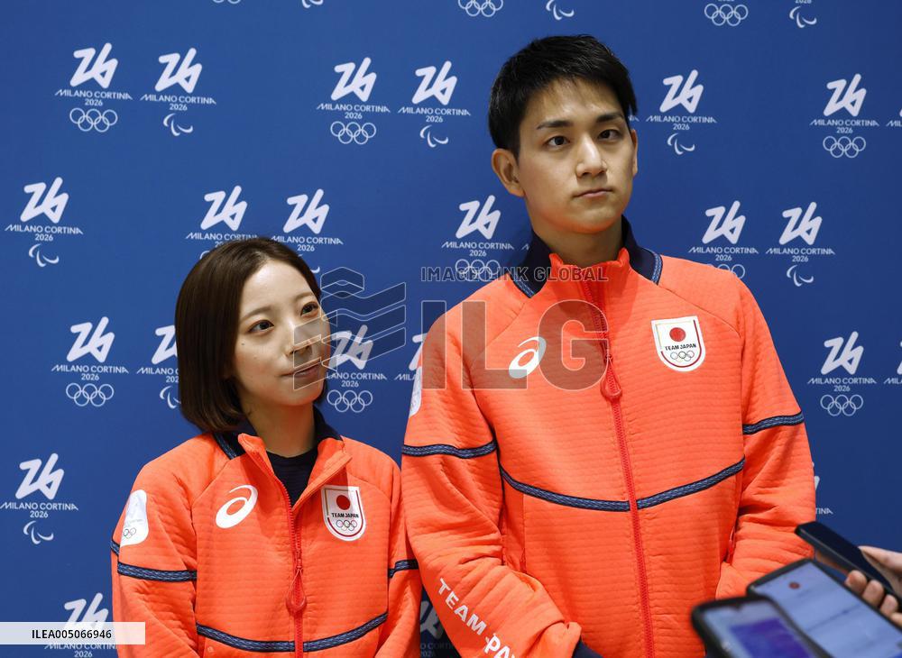 Japanese athletes for Milan Cortina Winter Olympics
