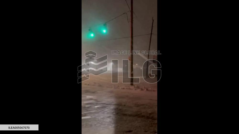 US: Deadly Winter Storm Grips North Carolina