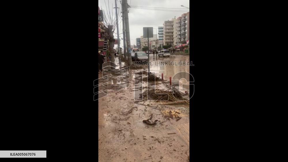 Turkey: Heavy Rains Trigger Severe Flooding in Mersin