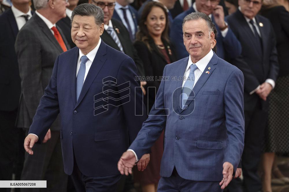 Uruguayan president in Beijing