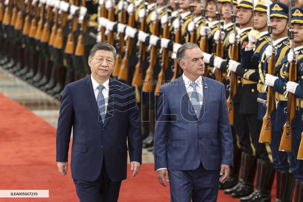 Uruguayan president in Beijing