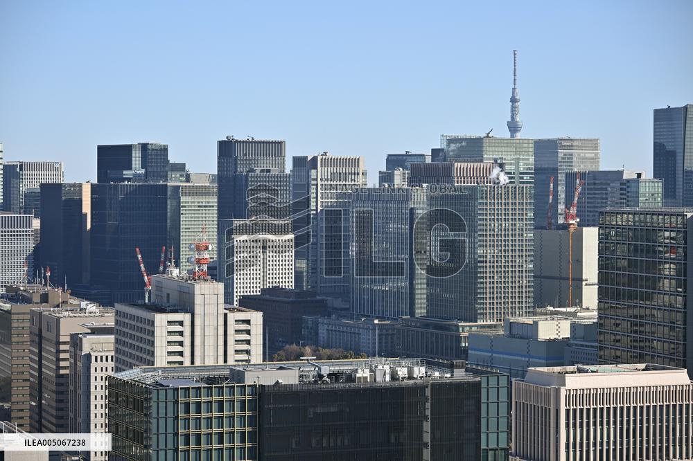 The image of the Marunouchi office district