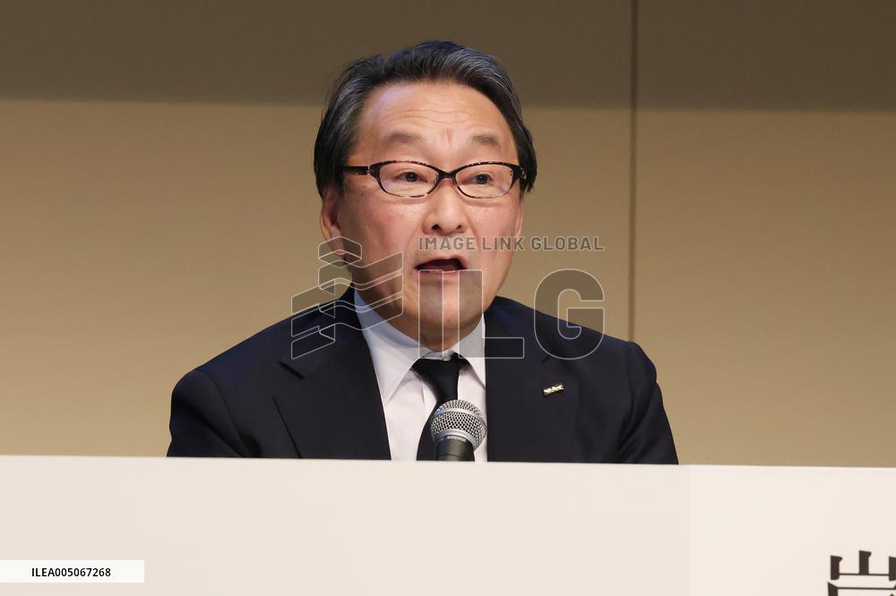 Nidek Press Conference Regarding Publication of “Improvement Plan and Status Report”