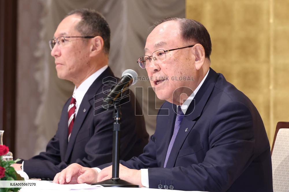 Canon President Change Press Conference