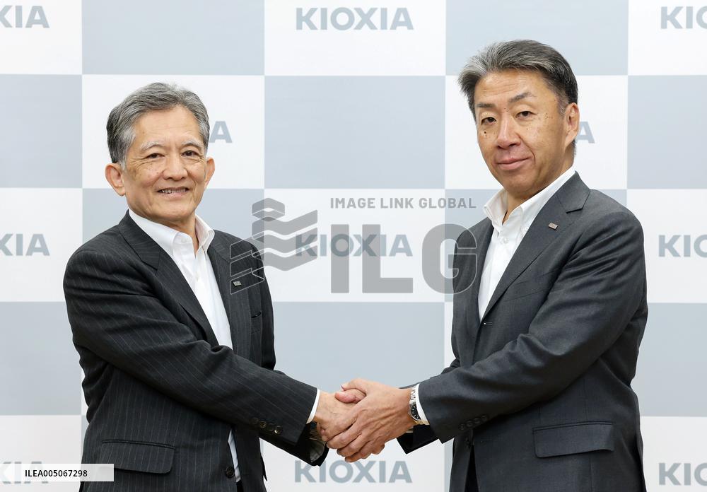 Kioxia Holdings President Change Press Conference