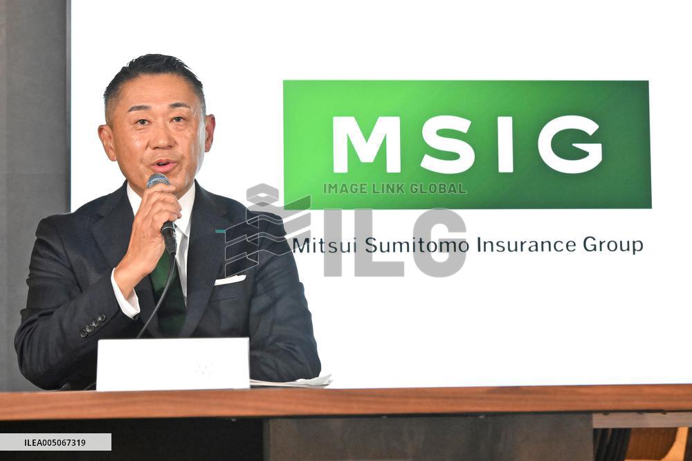Sumitomo Mitsui Marine & Fire Insurance President Change Press Conference