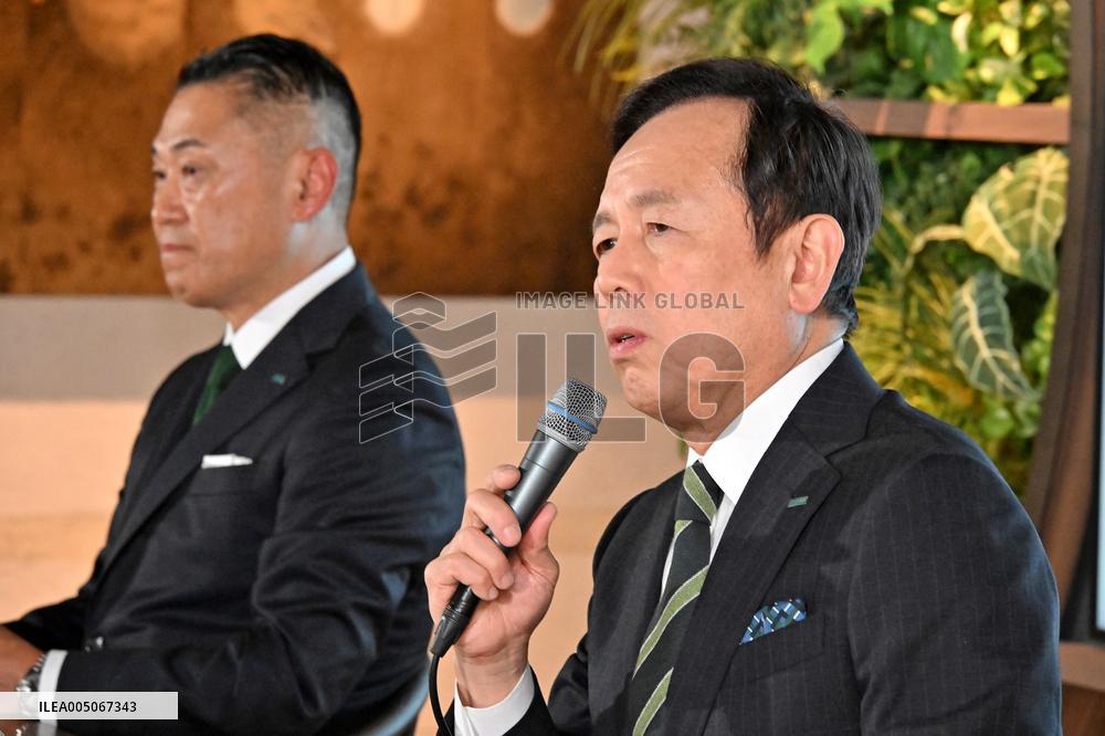 Sumitomo Mitsui Marine & Fire Insurance President Change Press Conference
