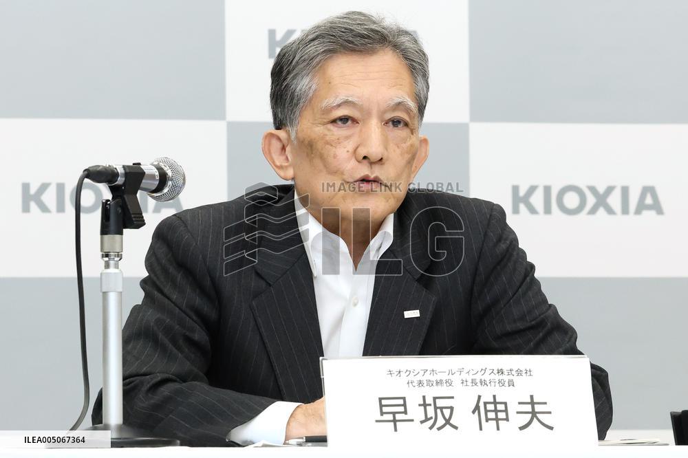 Kioxia Holdings President Change Press Conference