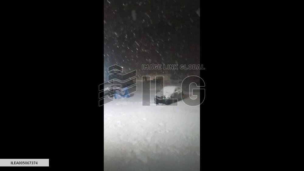 US: Winter Storm Brings Snow to Much of Kentucky