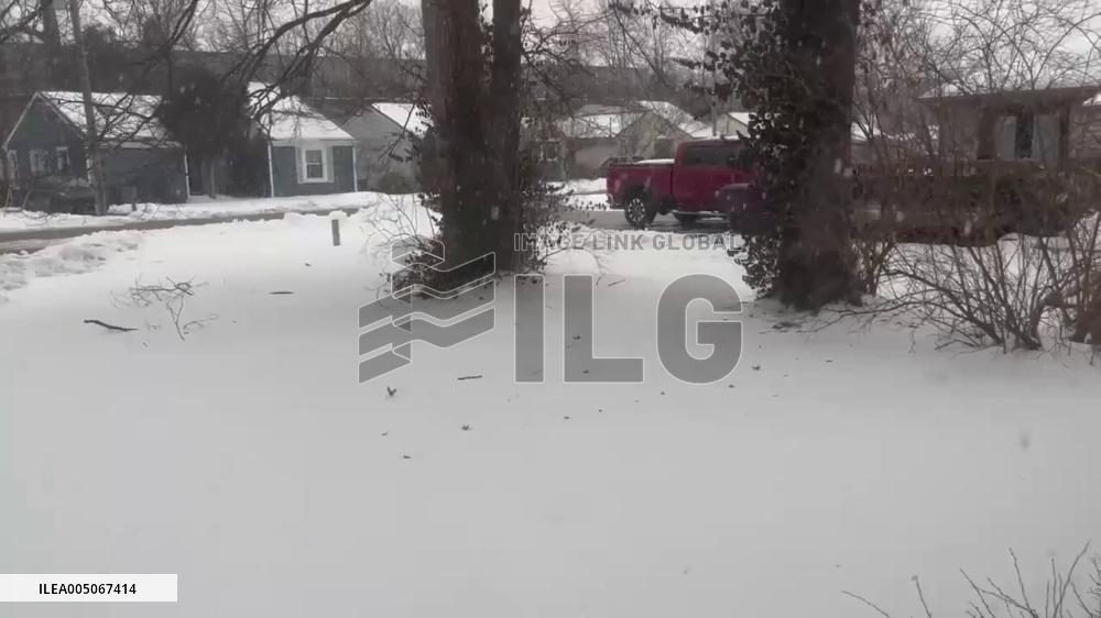 US: Winter Storm Brings Snow to Much of Kentucky 2