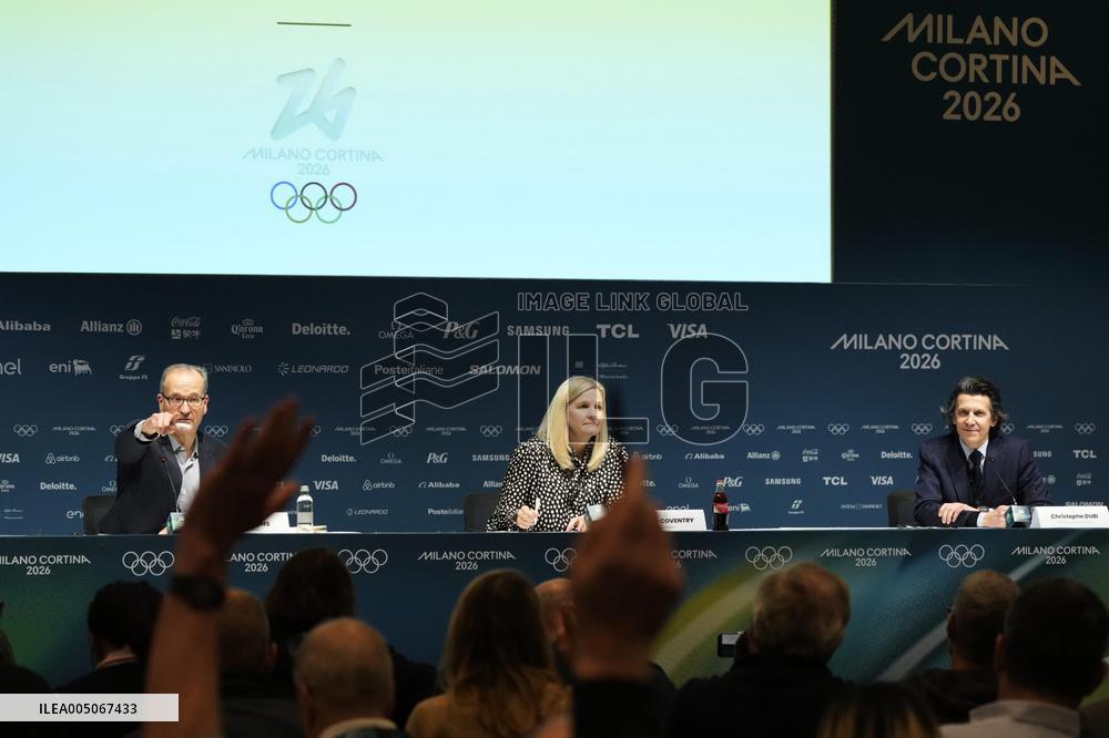 IOC President Coventry