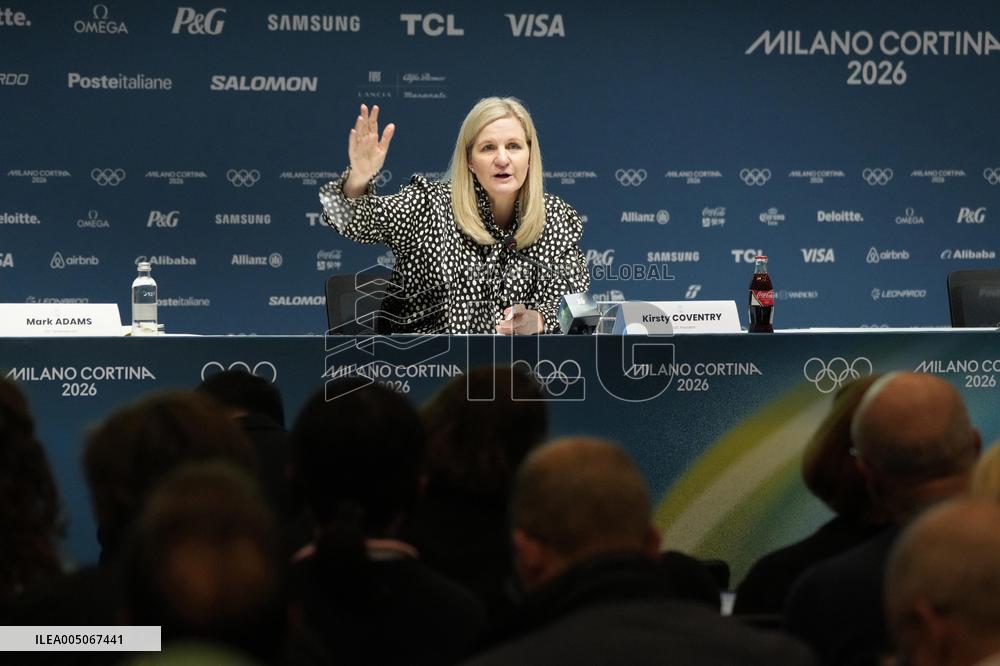 IOC President Coventry