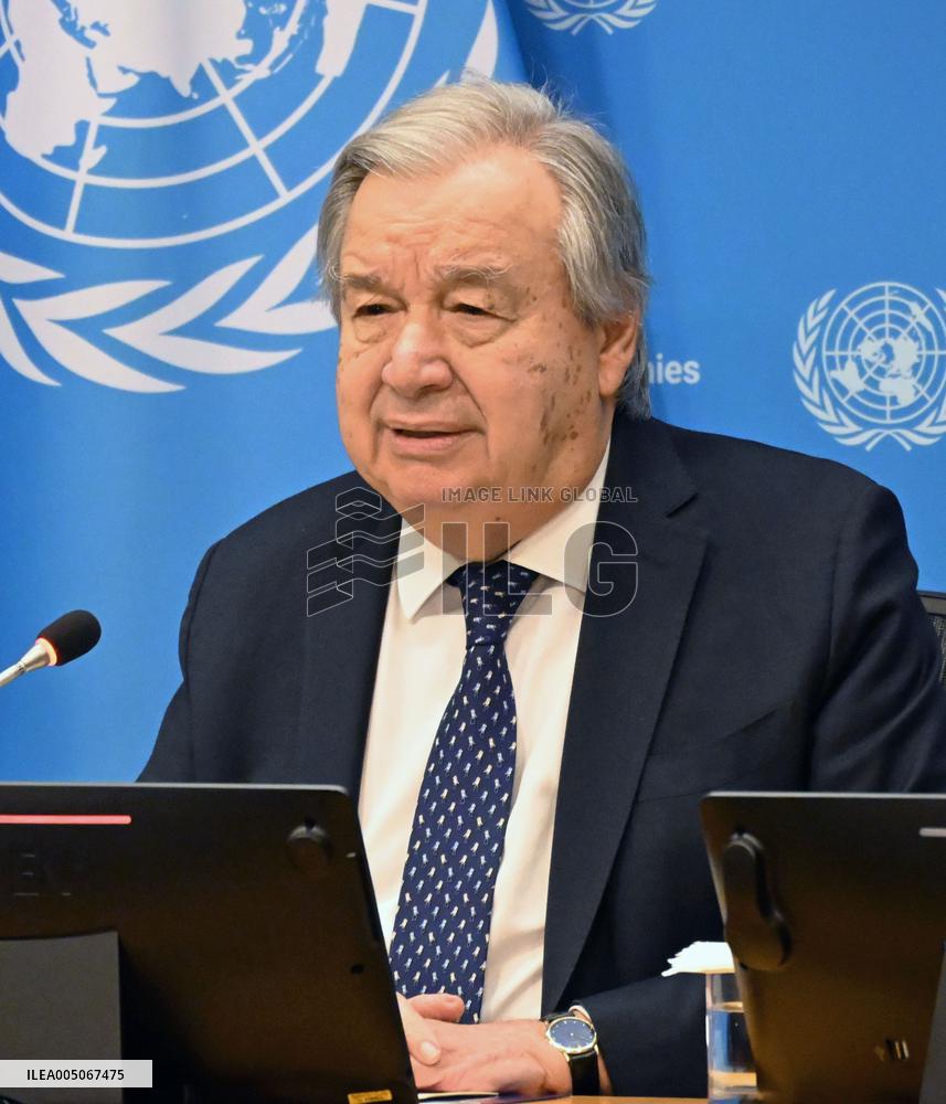 U.N. Secretary General Guterres