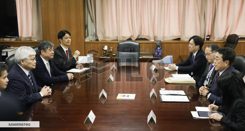 TSMC CEO in Japan