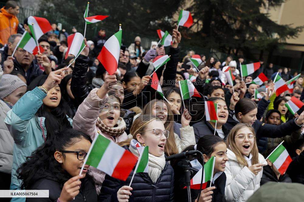 Milan Cortina Olympics: Torch relay