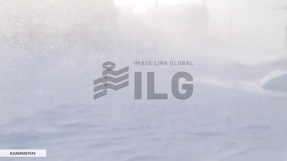 Japan: Severe Snowstorm Triggers Whiteouts Across Hokkaido