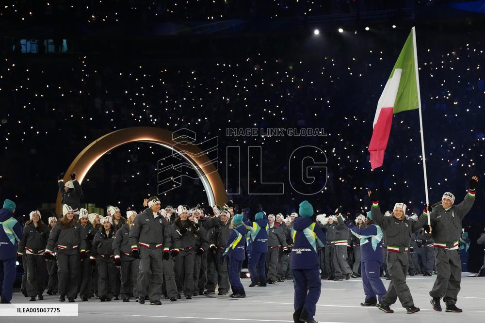 Milan Cortina Olympics: Opening ceremony