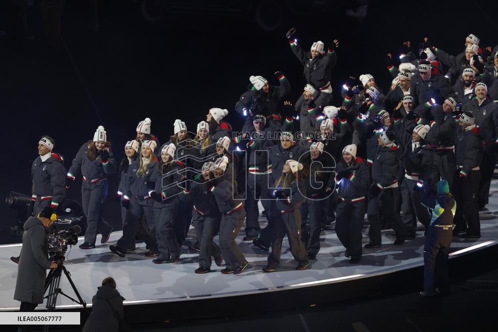 Milan Cortina Olympics: Opening ceremony