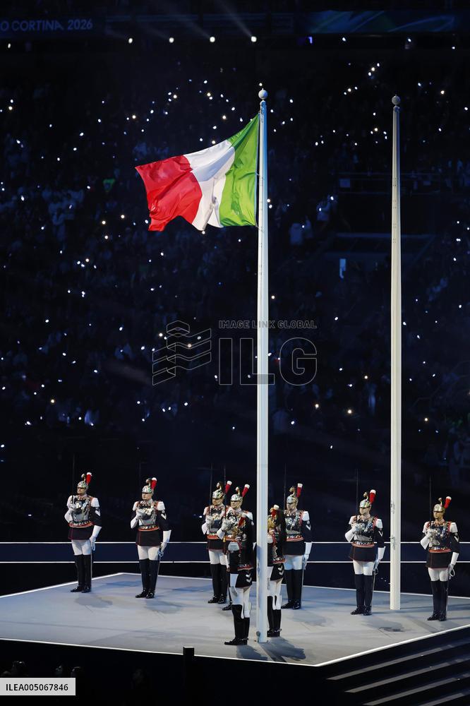 Milan Cortina Olympics: Opening ceremony