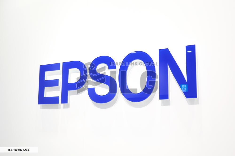 Seiko Epson signboard and logo