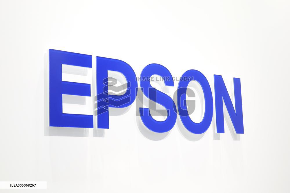 Seiko Epson signboard and logo