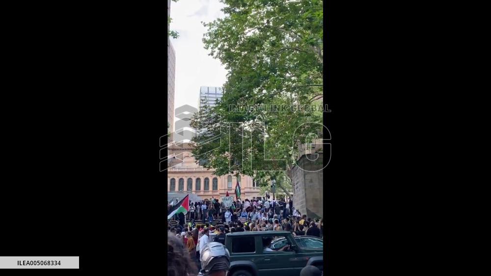 Australia: Thousands Protest Israeli President Herzog’s Visit Amid Heavy Security 2